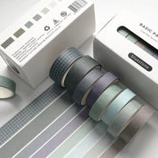 Eight Piece Solid Colour Tape Set - The House Of BLOC