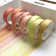 Eight Piece Solid Colour Tape Set - The House Of BLOC