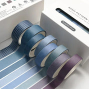 Eight Piece Solid Colour Tape Set - The House Of BLOC
