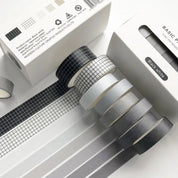 Eight Piece Solid Colour Tape Set - The House Of BLOC