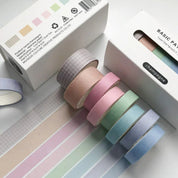 Eight Piece Solid Colour Tape Set - The House Of BLOC