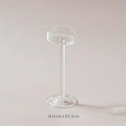 Elegant Glass Tealight Candle Holder - The House Of BLOC