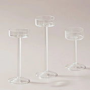 Elegant Glass Tealight Candle Holder - The House Of BLOC