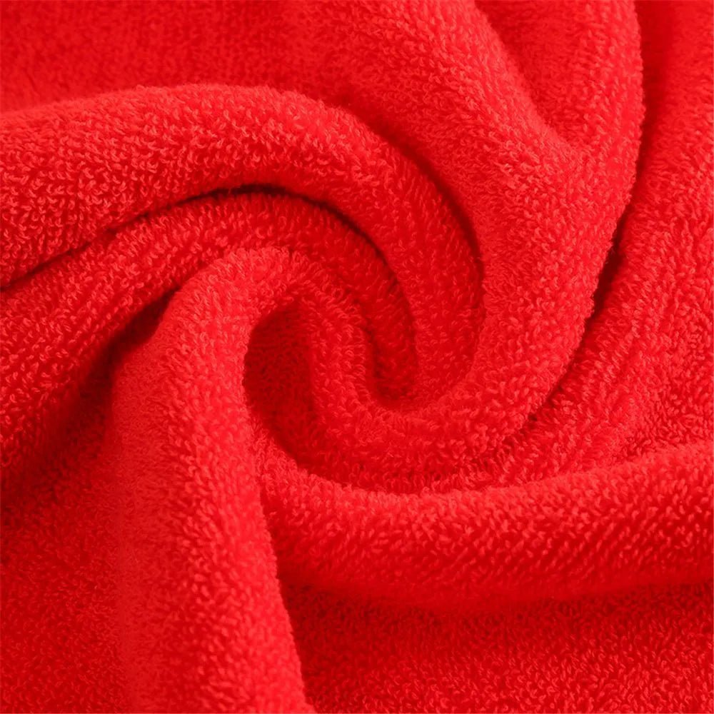 Embroidered Fleece Christmas Bath Towel - The House Of BLOC