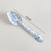 Enamel Splash Ink Print Plate + Bowl Dinner Set - The House Of BLOC