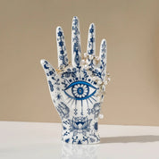 Eye of Fatima Ceramic Jewellery Display Storage Stand - The House Of BLOC