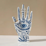 Eye of Fatima Ceramic Jewellery Display Storage Stand - The House Of BLOC