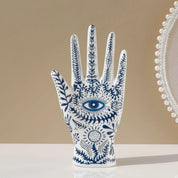 Eye of Fatima Ceramic Jewellery Display Storage Stand - The House Of BLOC