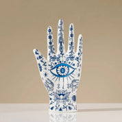 Eye of Fatima Ceramic Jewellery Display Storage Stand - The House Of BLOC