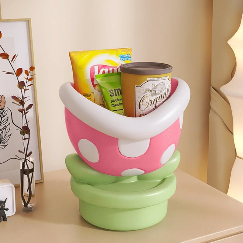 Flower Big Mouth Desktop Storage Organiser - The House Of BLOC