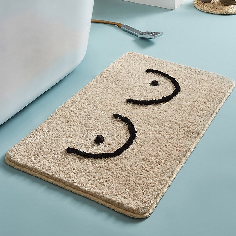 Fluffy Bathroom Bathmat Rug - The House Of BLOC