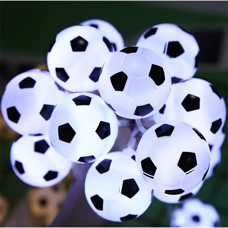 Football Design LED String Night Light Garland - The House Of BLOC