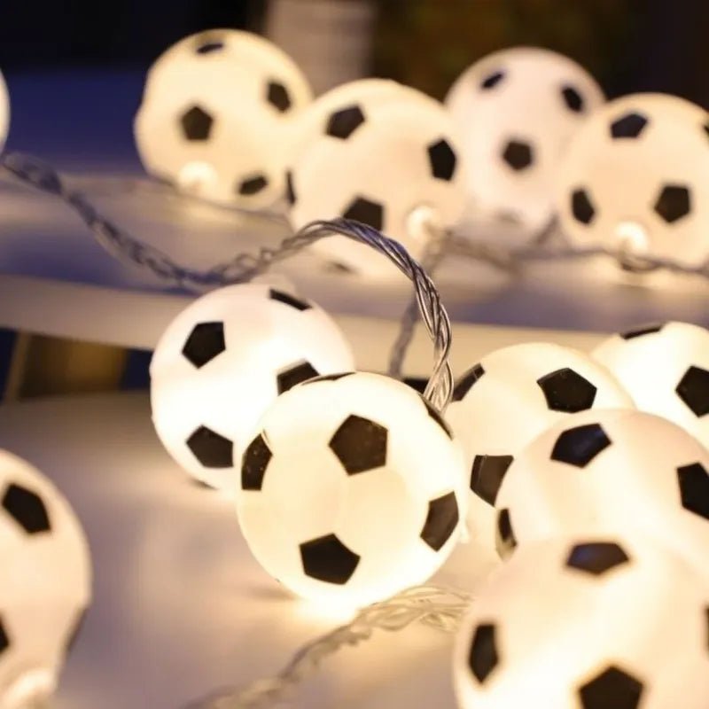 Football Design LED String Night Light Garland - The House Of BLOC