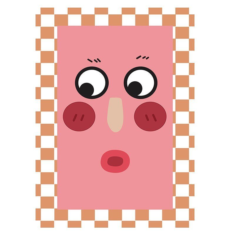 Funny Cartoon Style Abstract Rugs - The House Of BLOC