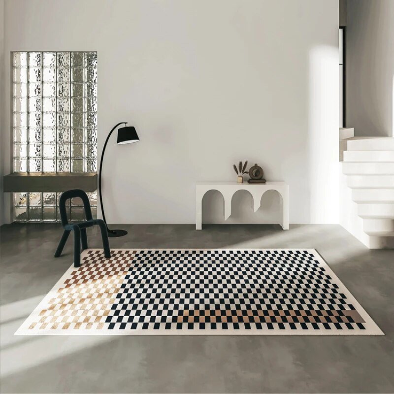Geometric Lattice Design Living Room Rugs - The House Of BLOC