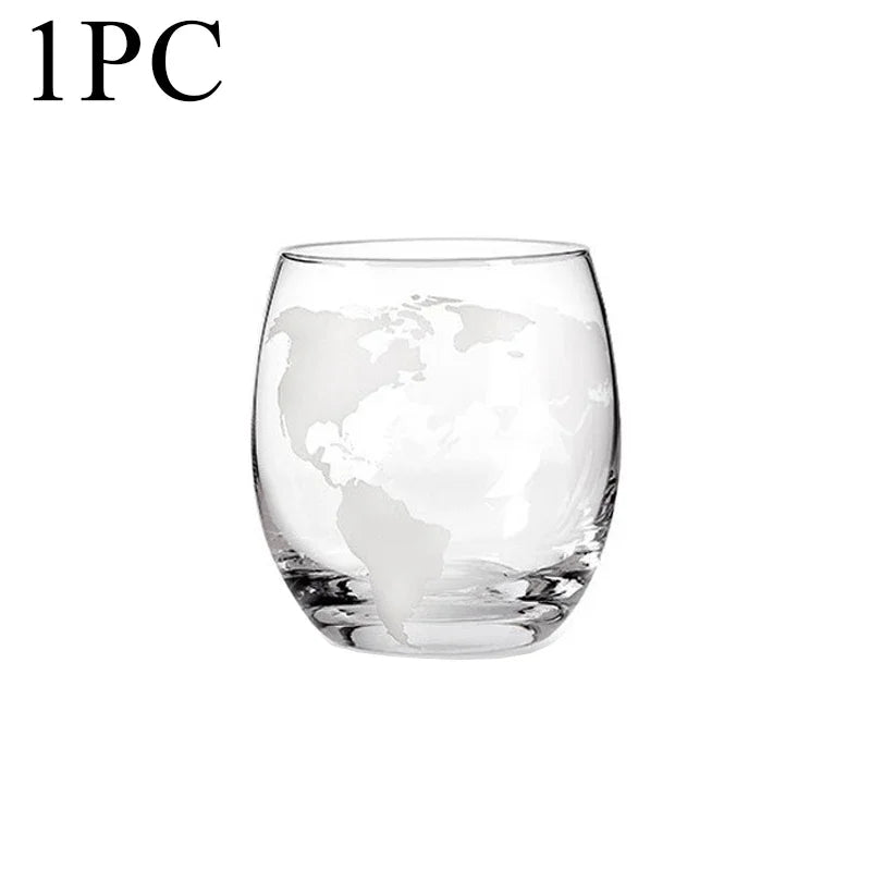 Globe Decanter & Whisky Glasses Set - The House Of BLOC