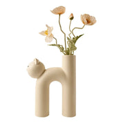 H-Shaped Cat Vase Decoration - The House Of BLOC