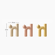 H-Shaped Cat Vase Decoration - The House Of BLOC