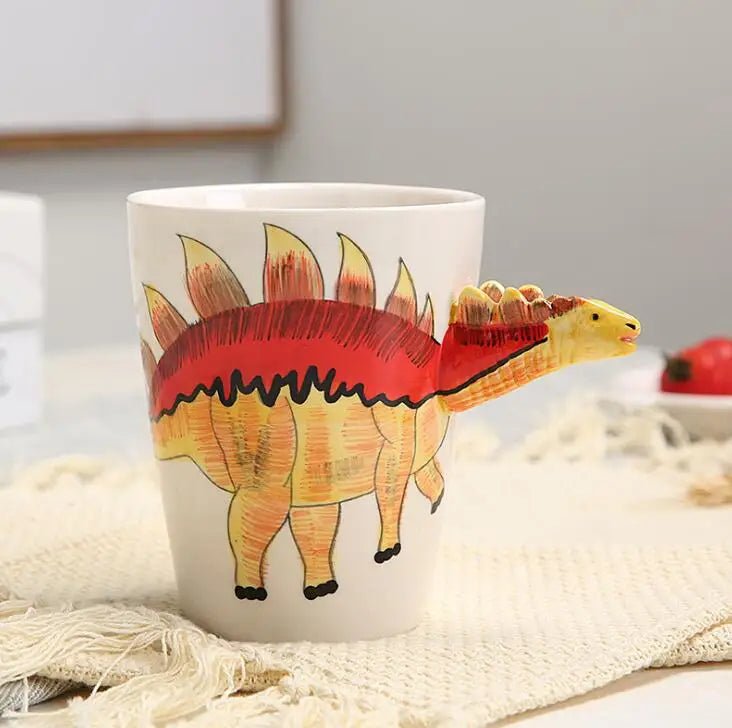 Hand Painted Ceramic Dinosaur Mug - The House Of BLOC