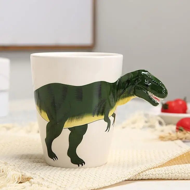 Hand Painted Ceramic Dinosaur Mug - The House Of BLOC