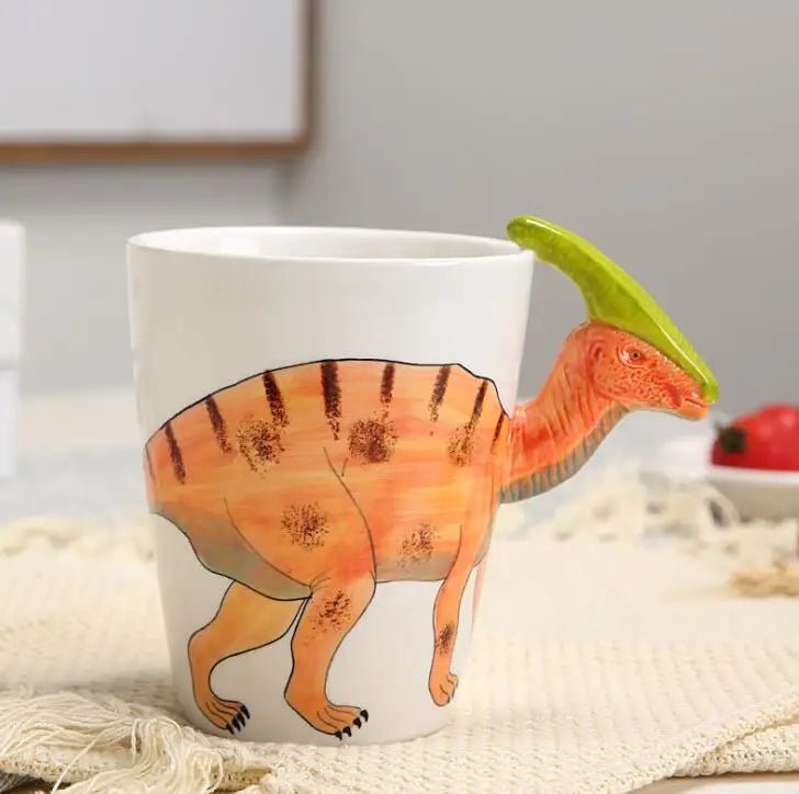 Hand Painted Ceramic Dinosaur Mug - The House Of BLOC