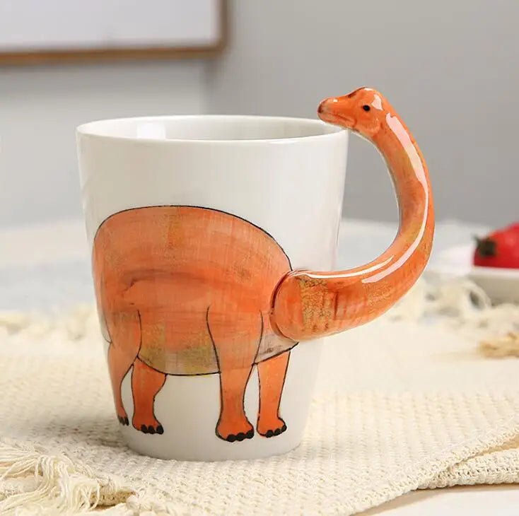 Hand Painted Ceramic Dinosaur Mug - The House Of BLOC