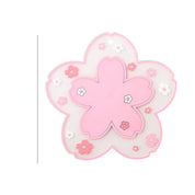 Hand Tufted Plush Retro Style Flower Coaster - The House Of BLOC