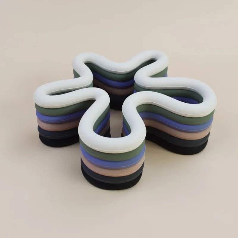 Heat Resistant Abstract Silicone Drink Coaster - The House Of BLOC