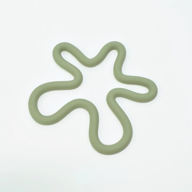 Heat Resistant Abstract Silicone Drink Coaster - The House Of BLOC