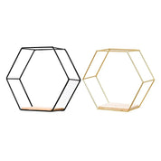 Hexagon Shaped Floating Wall Storage Shelves - The House Of BLOC