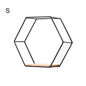 Hexagon Shaped Floating Wall Storage Shelves - The House Of BLOC