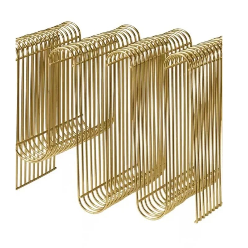Industrial Simple Metallic Magazine Rack - The House Of BLOC
