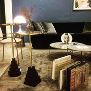 Industrial Simple Metallic Magazine Rack - The House Of BLOC