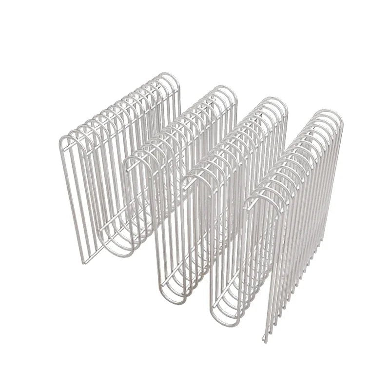 Industrial Simple Metallic Magazine Rack - The House Of BLOC