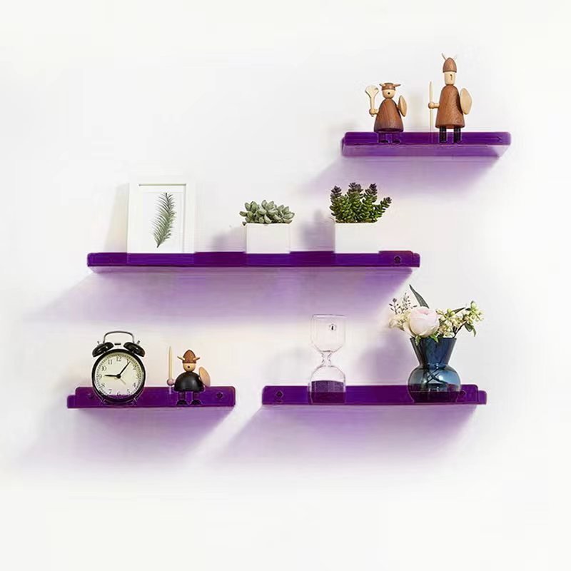 Invisible Coloured Wall Mounted Floating Shelves - The House Of BLOC