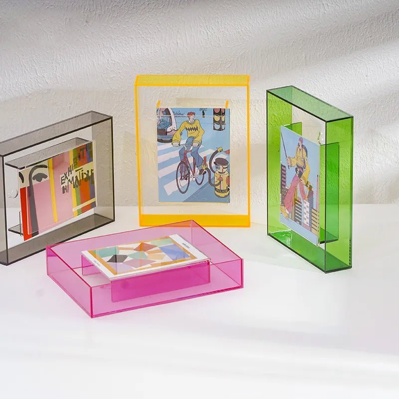 Iridescent Free Standing Picture Frame - The House Of BLOC