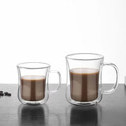 Italian Espresso Double Wall Glass Coffee Cup - The House Of BLOC