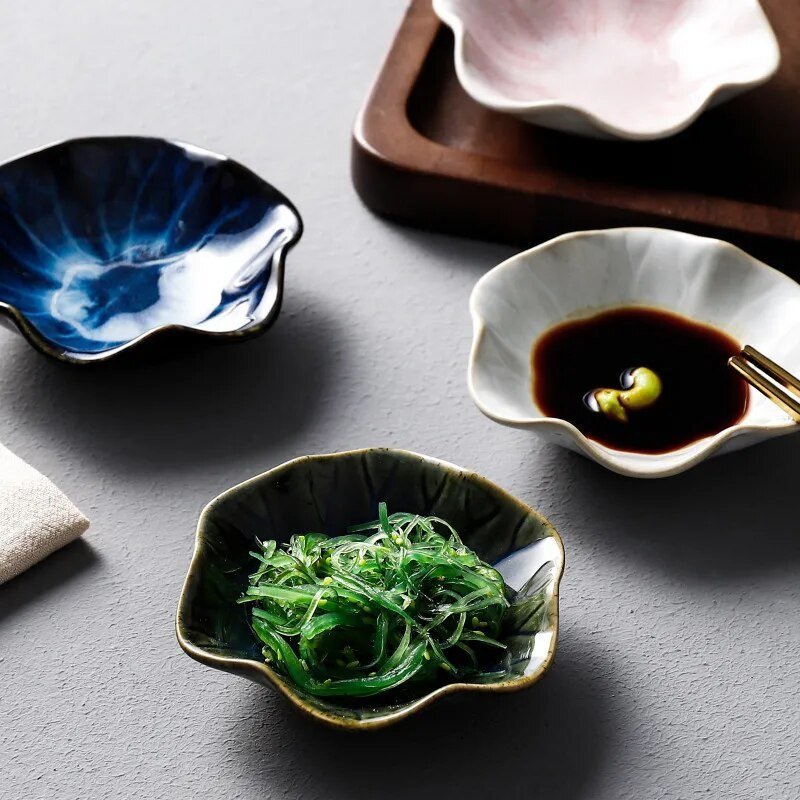 Japanese Ceramic Kiln Glazed Plate - The House Of BLOC