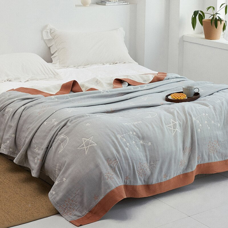 Japanese Soft Throw Blanket - The House Of BLOC