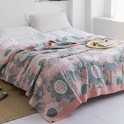 Japanese Soft Throw Blanket - The House Of BLOC