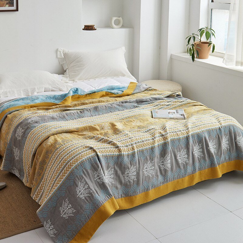 Japanese Soft Throw Blanket - The House Of BLOC