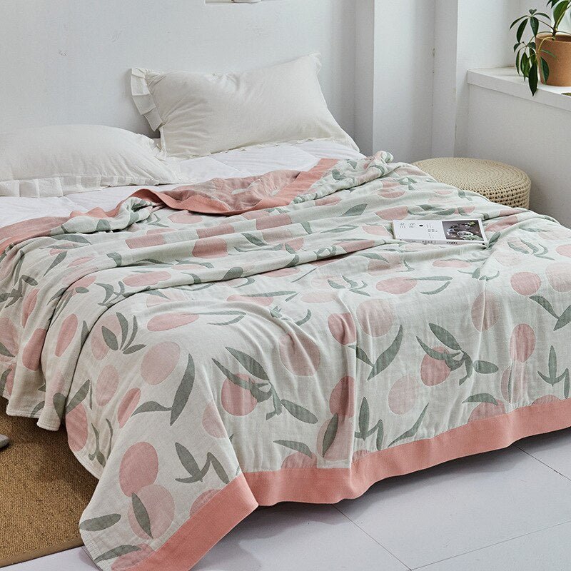 Japanese Soft Throw Blanket - The House Of BLOC