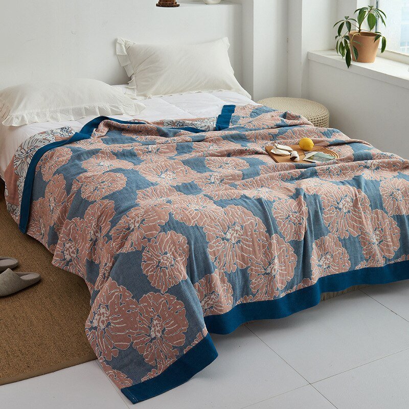 Japanese Soft Throw Blanket - The House Of BLOC