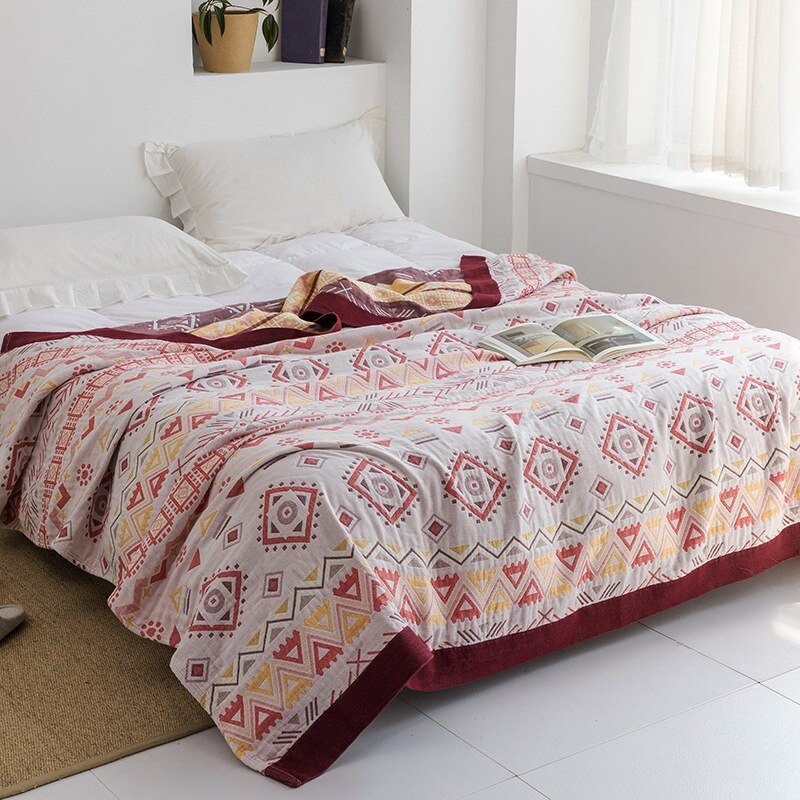 Japanese Soft Throw Blanket - The House Of BLOC