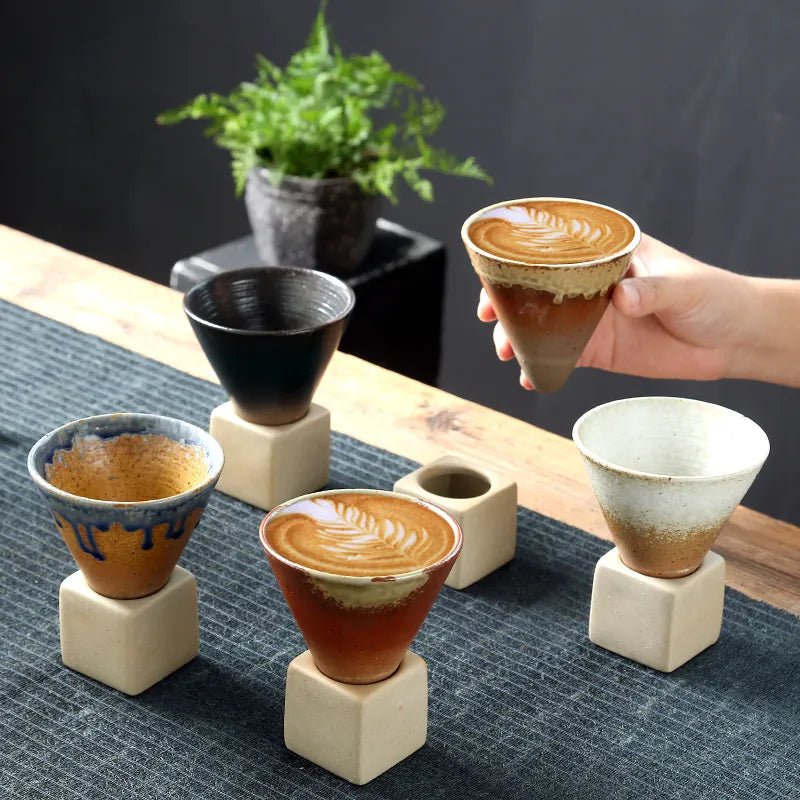 Japanese Style Ceramic Coffee Mug - The House Of BLOC