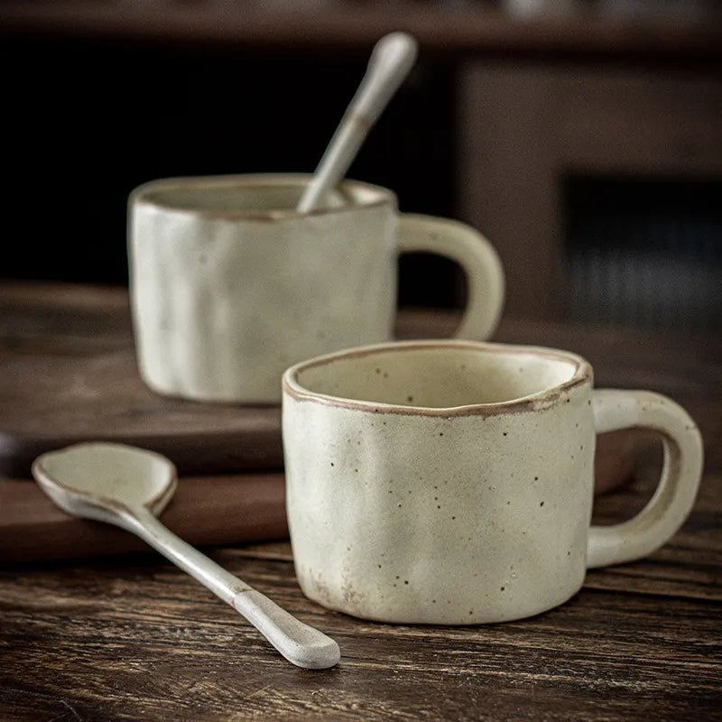 Japanese Style Ceramic Coffee Mug - The House Of BLOC
