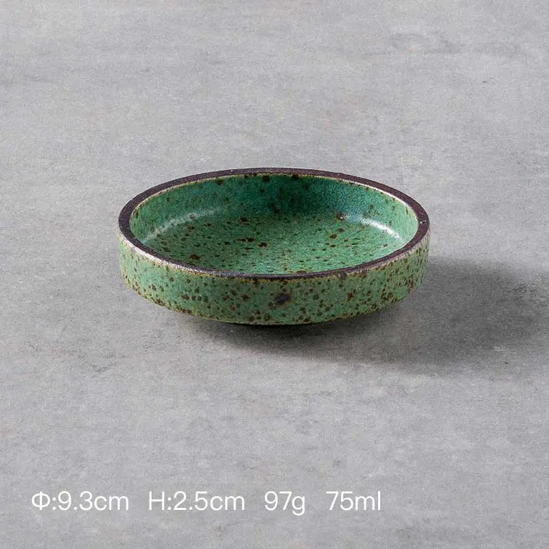 Japanese Style Ceramic Round Sauce Dipping Bowl - The House Of BLOC