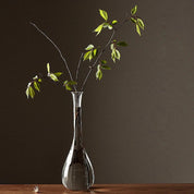 Japanese Zen Inspired Transparent Glass Vase - The House Of BLOC