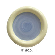 Korean Style Chubby Pastel Colour Plate - The House Of BLOC