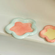 Korean Style Chubby Pastel Colour Plate - The House Of BLOC
